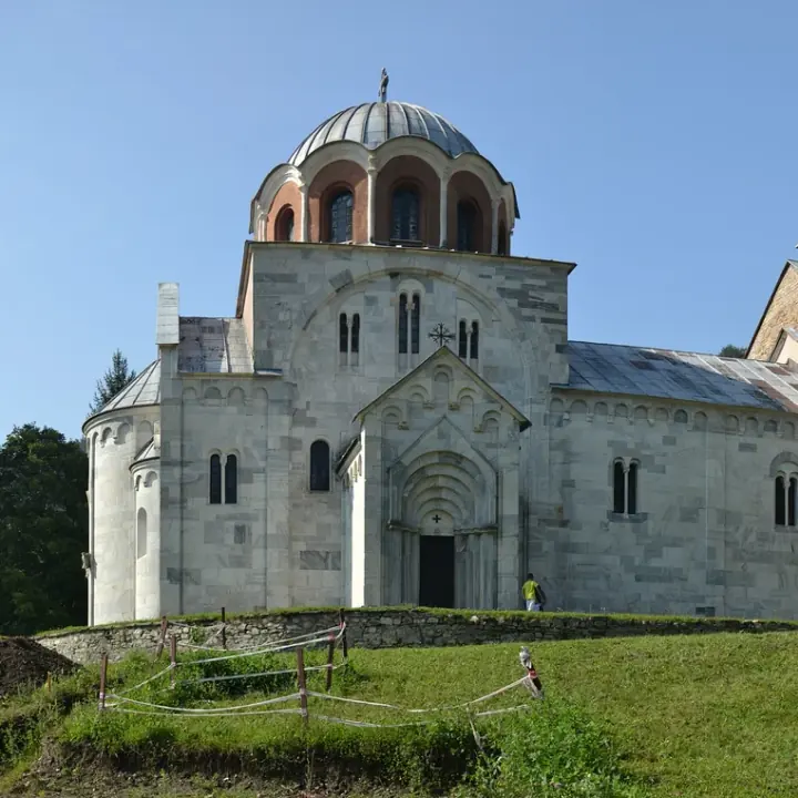 Studenica monastery, a UNESCO World Heritage site near Kraljevo